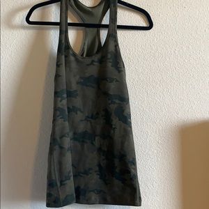 Camo cool racerback tank lululemon size 12
